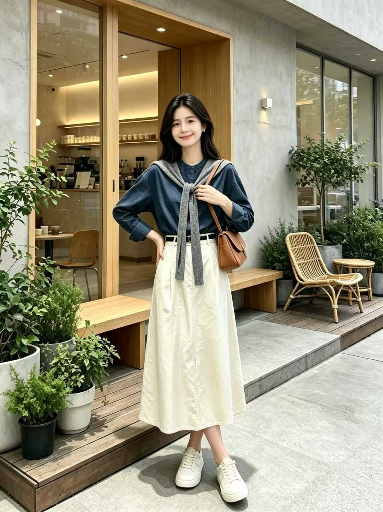 Women's 3-Piece Fashion Set Korean Style Commuter Outfit for Spring and Fall 2026